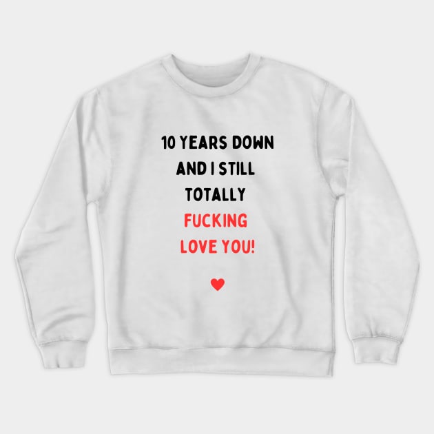 10th anniversary Crewneck Sweatshirt by reesea